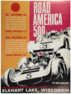 1965 Road America 500 original race poster
