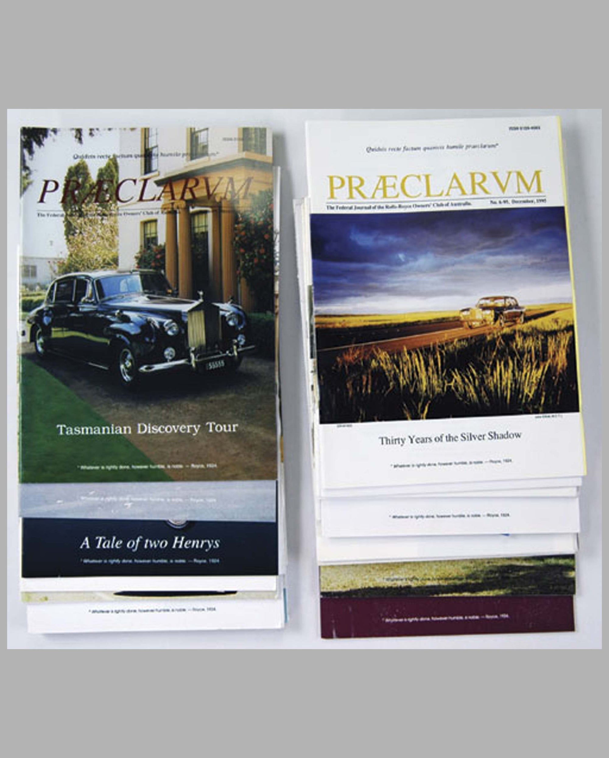 Rolls-Royce Owners Club-Australia publications