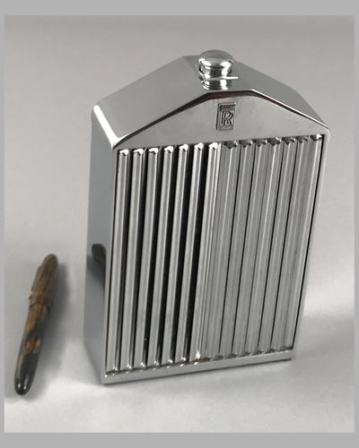 Rolls Royce grill flask / decanter by Ruddspeed Ltd., England