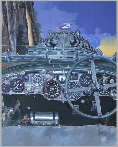 "Bentley Boy" painting by Stanley Rose 2