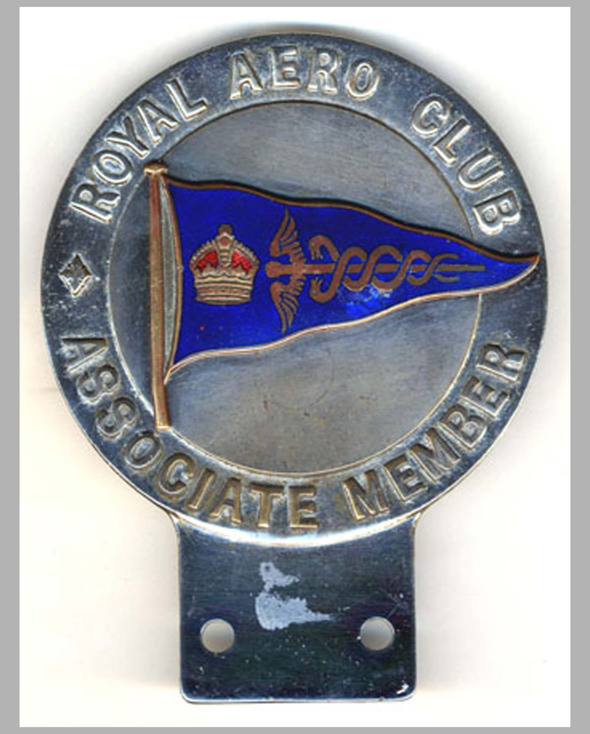 Royal Aero Club grill badge