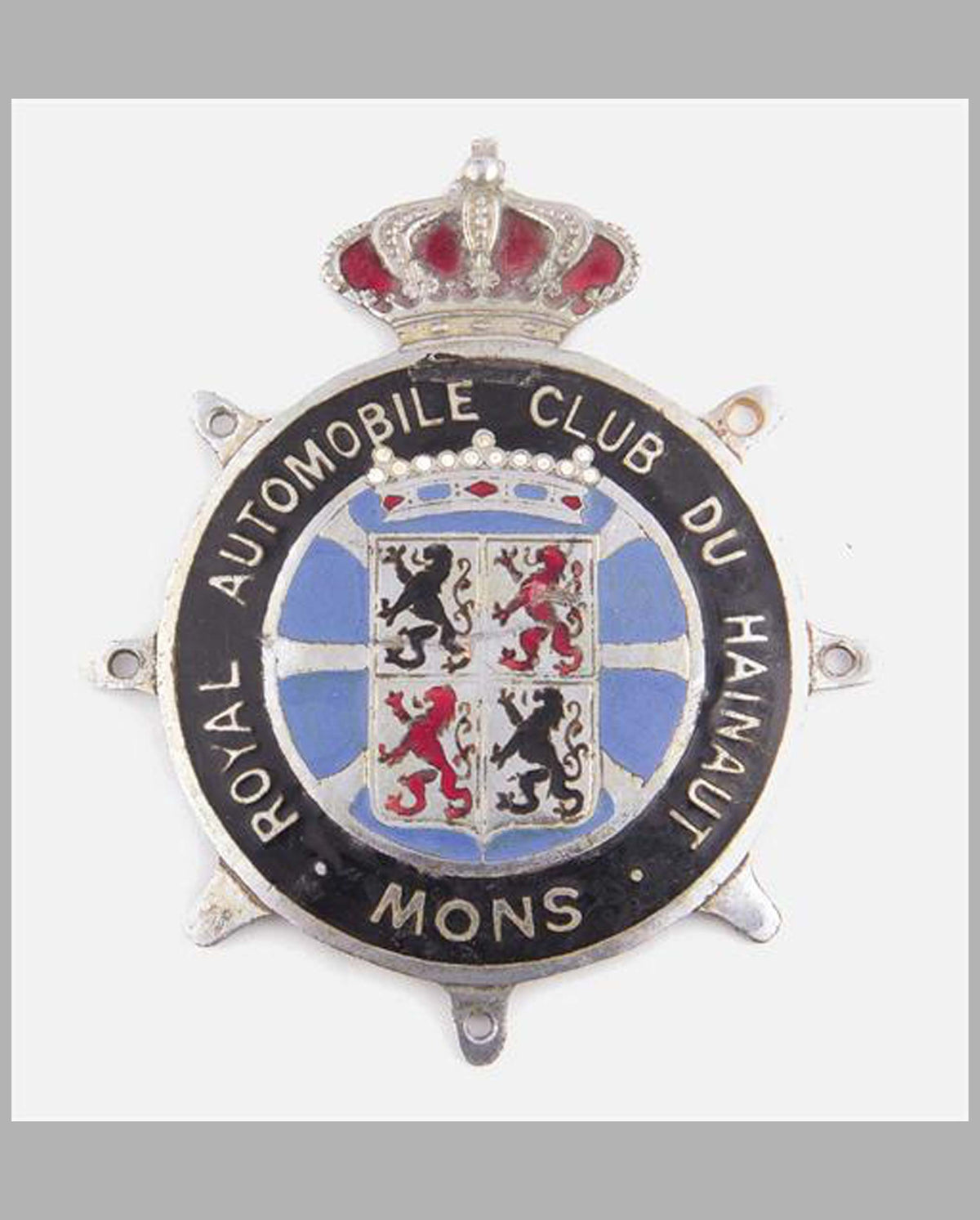 Royal Automobile Club du Hainaut-Snow badge, Belgium