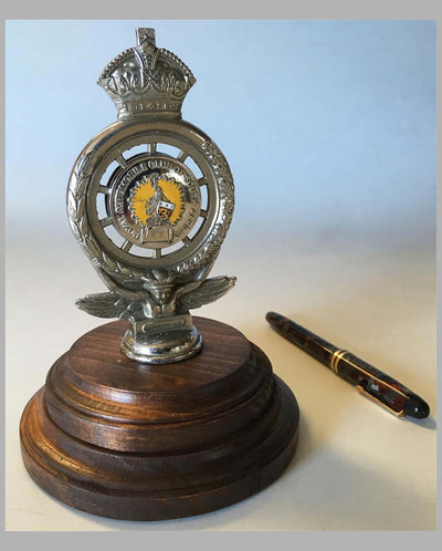Royal Automobile Club of South Africa member’s badge / hood ornament