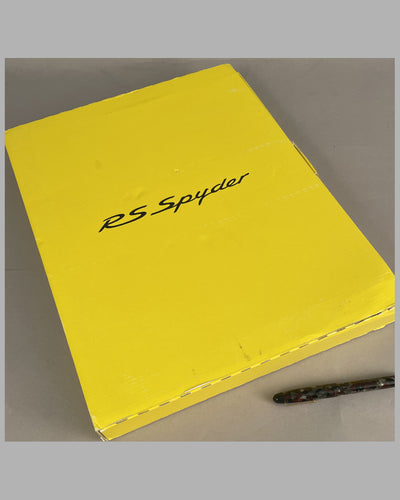 RS Spyder book by Ulrich Upietz, 2007, 1st signed and numbered edition of 1000