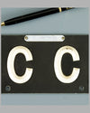 “SCCA” Miniature License Plate 2