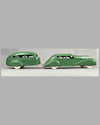 Large Streamline sedan with trailer original metal toy from the 1930's 3
