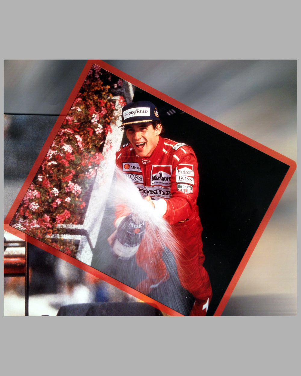 Ayrton Senna winning the Grand Prix of Canada 1988, photo montage by Fernando Gomez 5