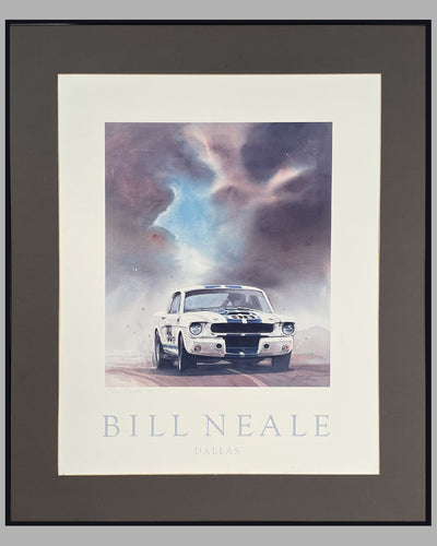 Ford Mustang Shelby 350 GT poster by Bill Neale