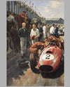 Silverstone Friday print by Alan Fearnley