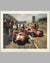 Silverstone Friday print by Alan Fearnley