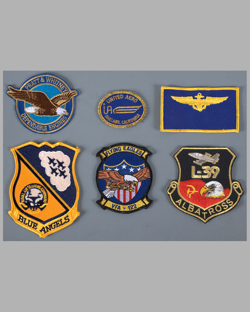 Six aviation patches