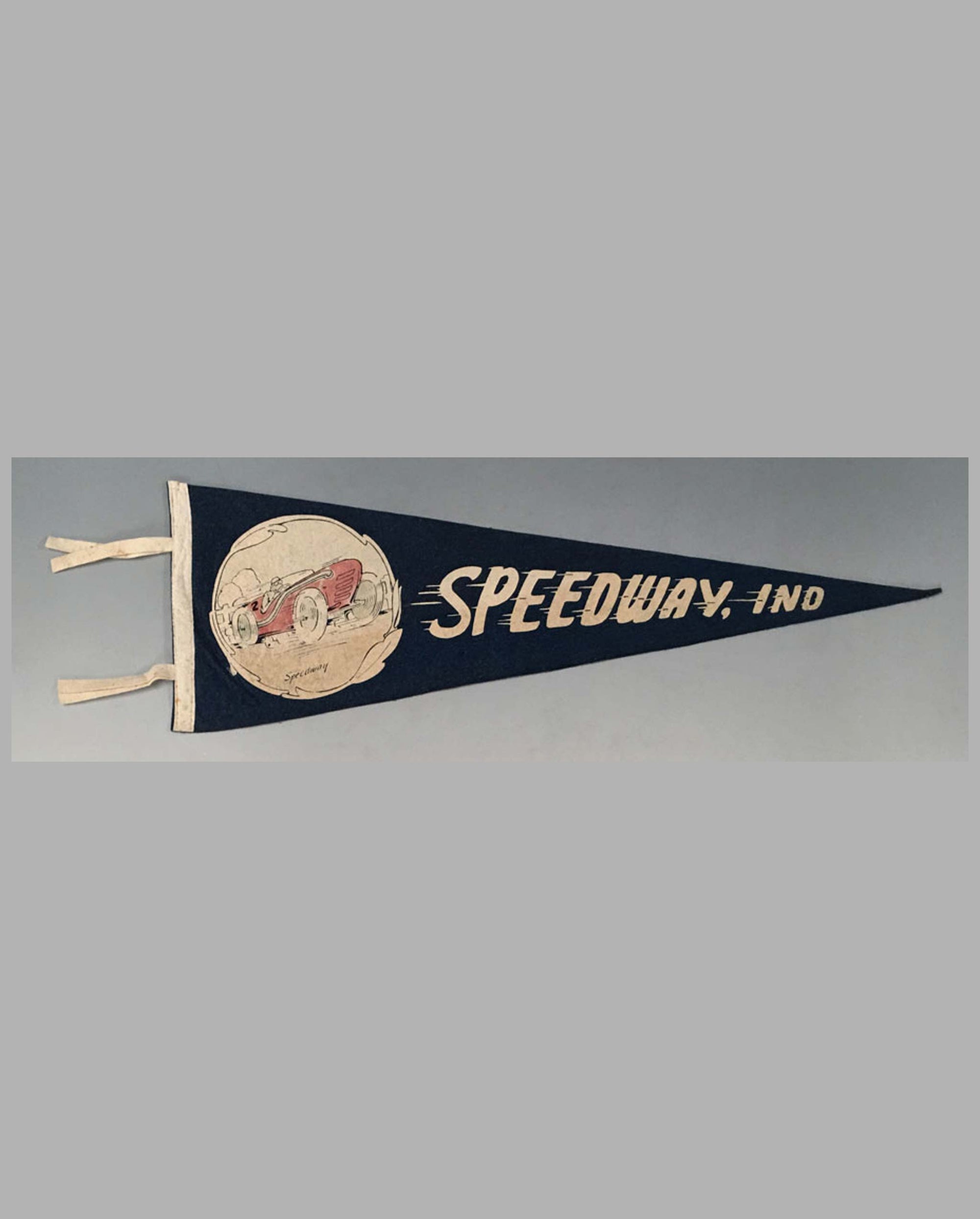 Speedway Indiana pennant, ca. 1940’s