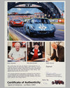 Spirit of America – Le Mans 1964 giclée by Nicholas Watts, hand autographed by Gurney and Bondurant 3