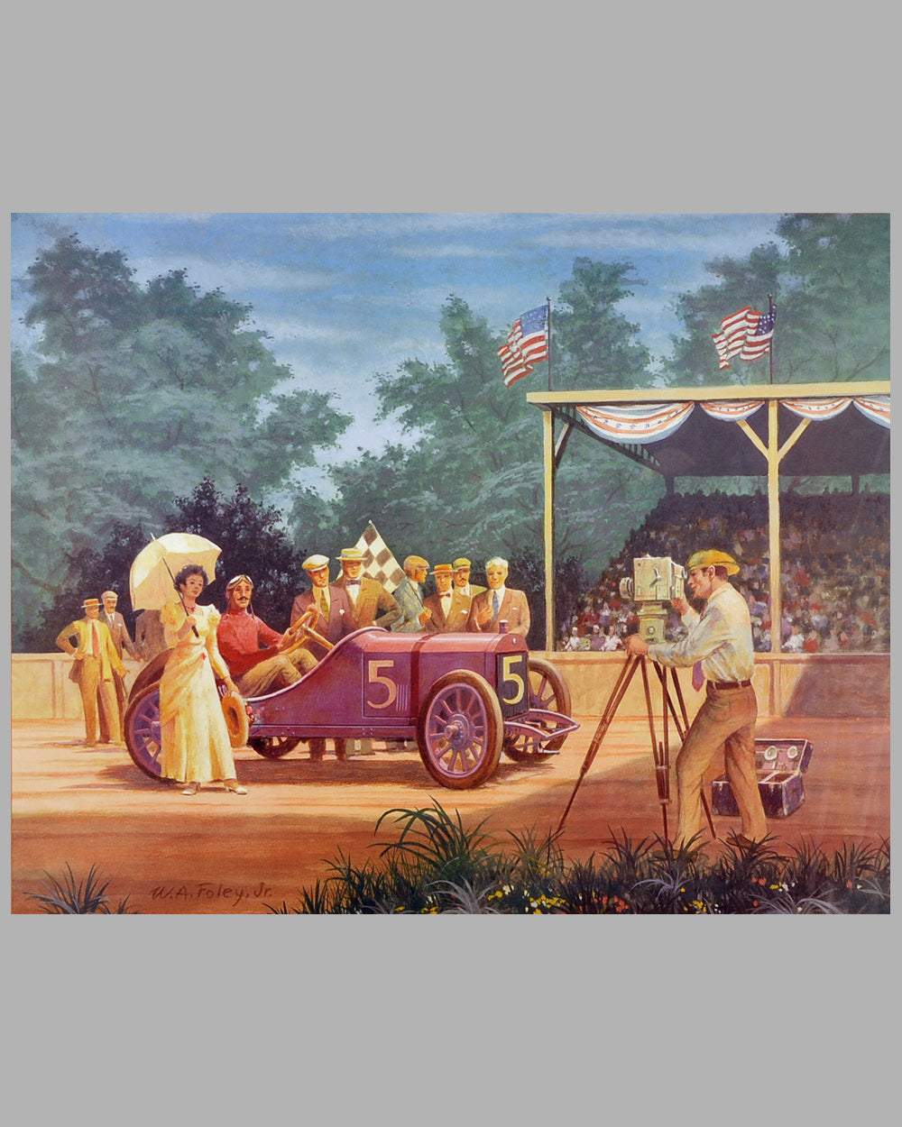 Capturing the Spoils of Victory print by W. A. Foley Jr 2