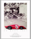 Le Mans 1967 "Spray it Again Dan" poster montage