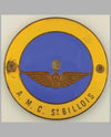 A. M. C. St. Gillois member’s badge, enamel on metal