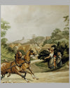 Stage Coach lithograph by Dorothy Hardy 4