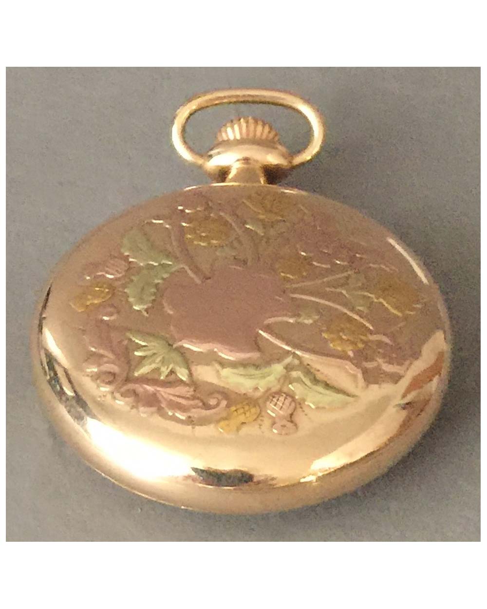 Studebaker pocket watch by South Bend, 1920 back