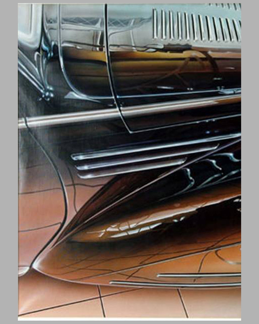 Talbot-Lago painting by Jacob Kapica 3