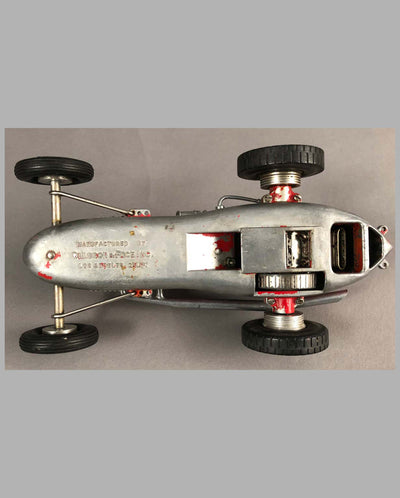 Tether Racer by Olson and Rice, California, 1950’s, aluminum under