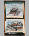 A travel book through Italy in a 1930’s Cord L.29, collection of 41 paintings by George Marylski page 3