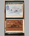 A travel book through Italy in a 1930’s Cord L.29, collection of 41 paintings by George Marylski page 4