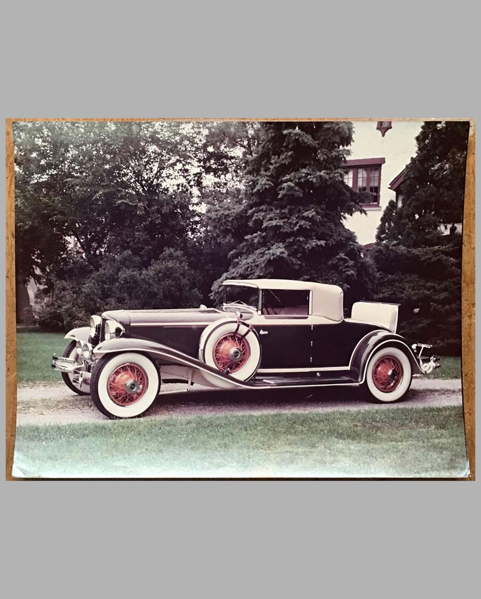 A travel book through Italy in a 1930’s Cord L.29, collection of 41 paintings by George Marylski photo