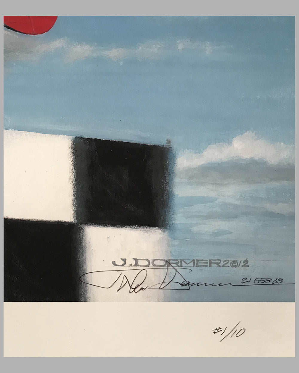 Travel Air Type R Mystery Ship giclee by John Dormer (USA) 2