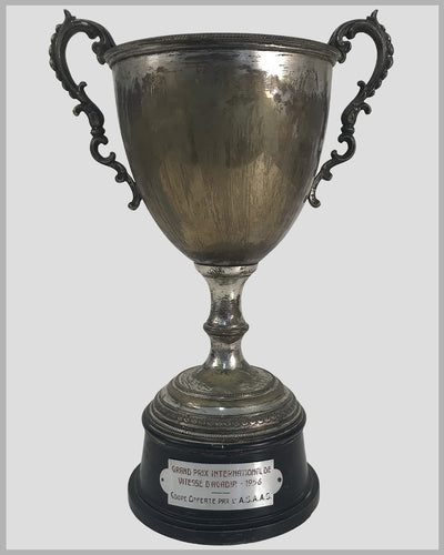 1956 Grand Prix International de Vitesse d' Agadir race trophy