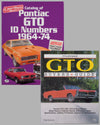 Two Pontiac GTO books