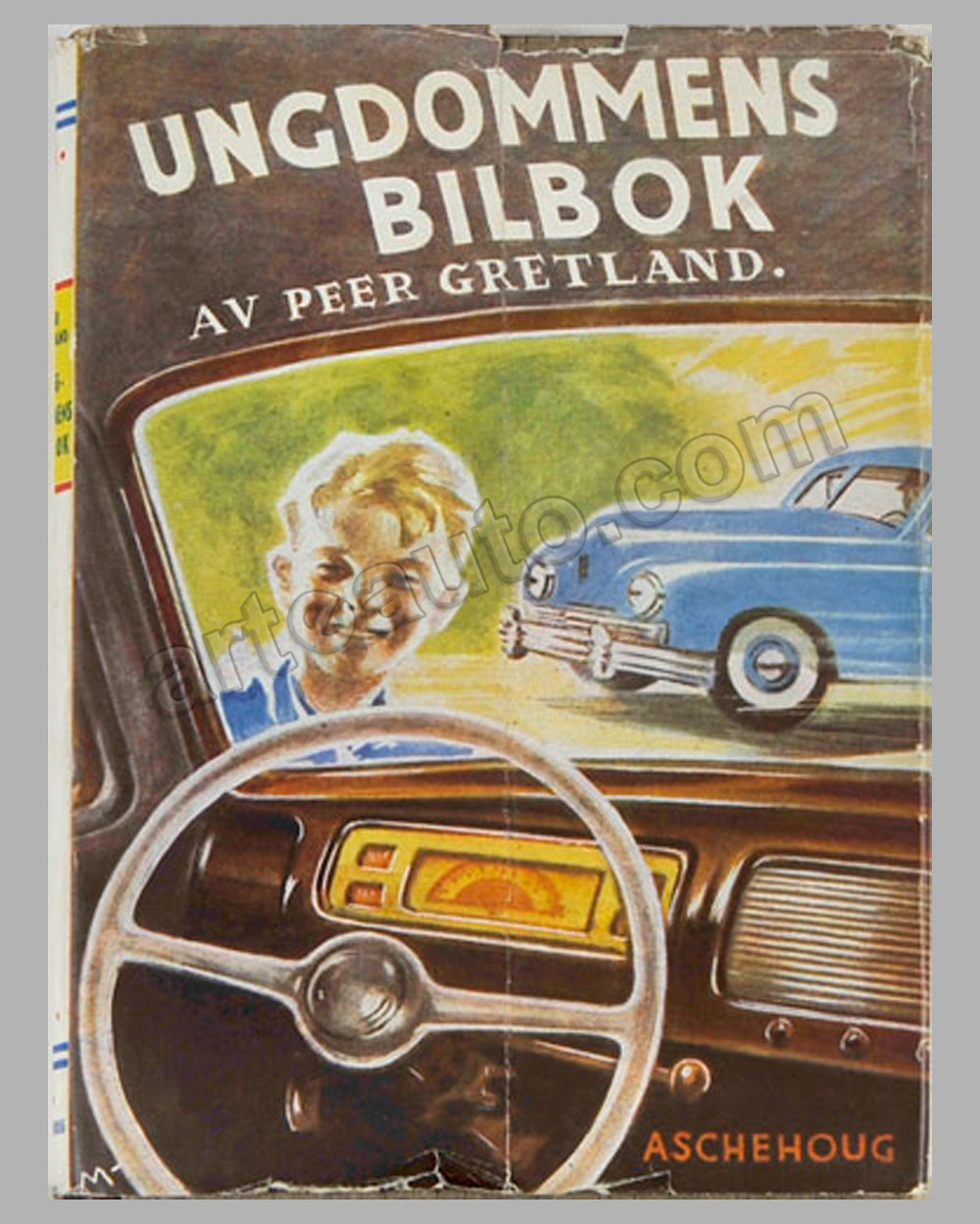 Ungdommens Bilbok book by P. Gretland, 1st ed., 1949