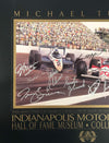 1989 autographed Indianapolis Collectors Edition Poster by Michael Turner, signed by many drivers 3
