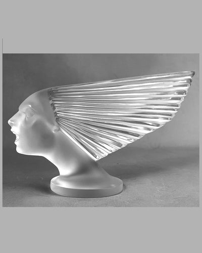 Victoire “Spirit of the Wind” post-war mascot by Rene Lalique