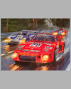 Victory at Le Mans 1979 giclee on paper by Nicholas Watts 2