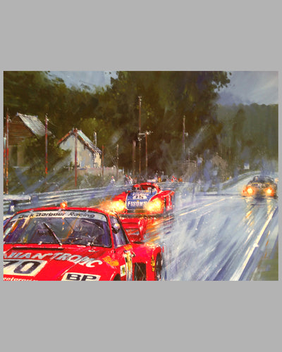 Victory at Le Mans 1979 giclee on paper by Nicholas Watts 3