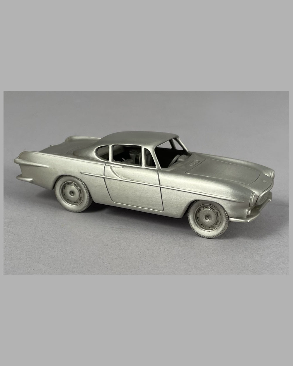 1967 Volvo 1800S pewter model by the Danbury mint 2