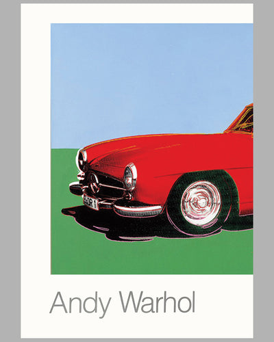 Cars by Andy Warhol - Mercedes Benz 300SL Gullwing Poster 3