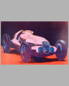 Cars by Andy Warhol - Mercedes Benz W125 GP Poster 2