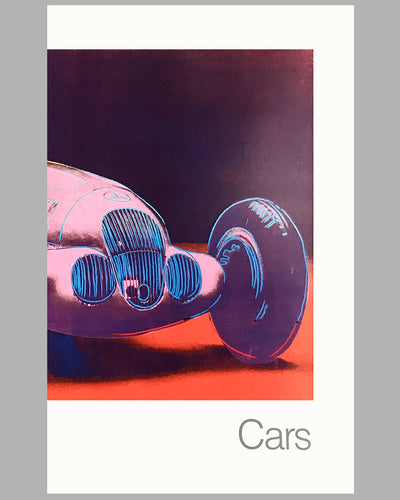 Cars by Andy Warhol - Mercedes Benz W125 GP Poster 3