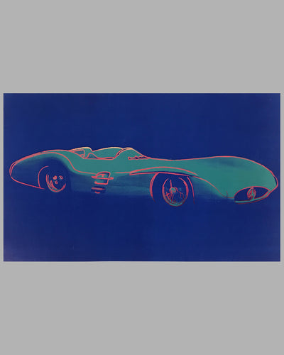 Cars by Andy Warhol - 1954 Mercedes Benz W-196-R Poster 2