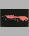 Cars by Andy Warhol - 1954 Mercedes Benz W-196-R Poster 2