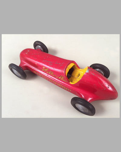 Wilbur Shaw Indianapolis Motor Speedway aluminum toy race car