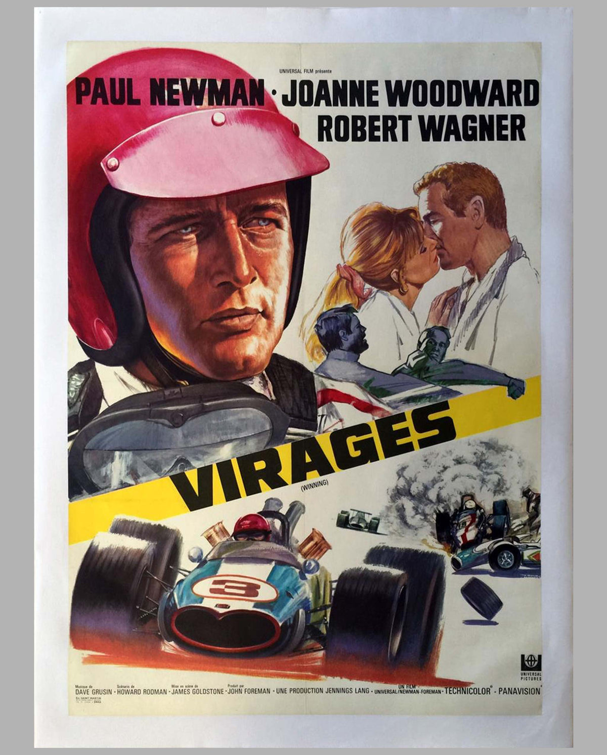 ‘Virages’ (Winning) original movie poster 1969