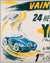 1952 Yacco Oil original advertising poster by P. Boyer 2